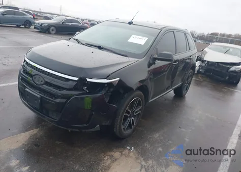 2013 Ford Edge Sel z USA, uszkodzony, nr VIN 2FMDK4JC2DBE08298